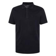 Emporio Armani Klassisk Polo Tröja för Män Black, Herr