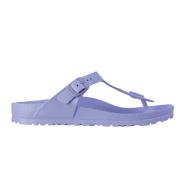 Birkenstock Lila Gizeh EVA Sandaler Purple, Herr