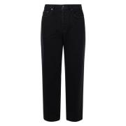 Golden Goose Straight Jeans Black, Herr