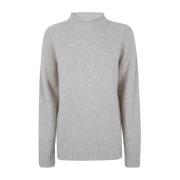 Drumohr Stilren Turtleneck Sweater för Kvinnor Gray, Herr