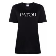 Patou Essentiell T-shirt Black, Dam