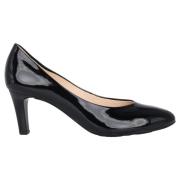 Högl Lackläderpump med 6 cm klack Black, Dam