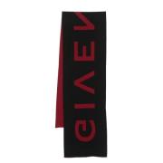 Givenchy Jacquard Halsduk i Stiligt Design Red, Herr