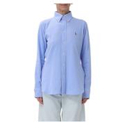 Polo Ralph Lauren Smal Skjorta Blue, Dam