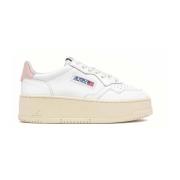 Autry Platform Sneakers med Chunky Sole White, Dam