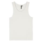 Entire Studios Räfflad Tanktop White, Dam