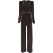 Norma Kamali Dolman Jumpsuit Brown, Dam