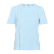 Soaked in Luxury Puff Tee Top Nantucket Breeze Blue, Dam