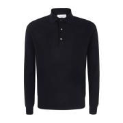 Filippo De Laurentiis Kashmirull Polo Neck Sweater Black, Herr