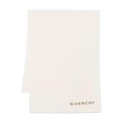 Givenchy 4G Broderad Halsduk Beige, Dam