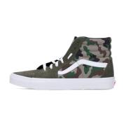 Vans Högtopp Camo Sneaker Oliv/Vit Multicolor, Herr