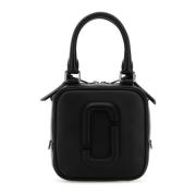 Marc Jacobs The Cube Svart Läderhandväska Black, Dam