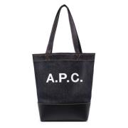 A.p.c. Liten Tote Axelväska Blue, Herr