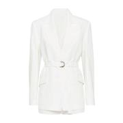 Brunello Cucinelli Vita jackor för en stilren look White, Dam