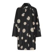 Masai Polka Dot Ullkappa Black, Dam