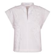 Alberta Ferretti Elegant Vit Klänning White, Dam