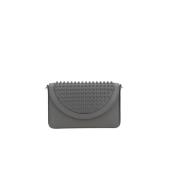 Christian Louboutin Funky Wallet on Strap Väskor Gray, Herr