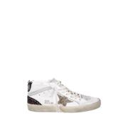 Golden Goose Glitter Star Läderklack Sneakers White, Dam