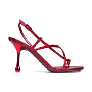 Jimmy Choo Röd Caminto Sandal Red, Dam