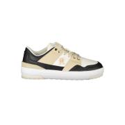 Tommy Hilfiger Vita Läder Damsneakers Multicolor, Dam