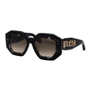 Philipp Plein Stiliga solglasögon Spp098M Black, Dam