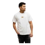 Versace Jeans Couture Plate Logo T-shirt Vit Herr White, Herr