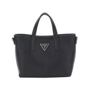 Guess Elegant Svart Shopper Väska Black, Dam