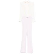 Elisabetta Franchi Jumpsuits White, Dam