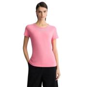 Liu Jo Rosa T-shirt med Strass Pink, Dam