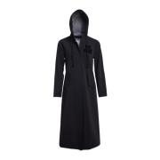 Stutterheim Matt Regnrock med V-Formad Front Black, Dam