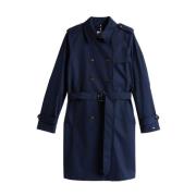 Tommy Hilfiger Klassisk Trenchcoat Blue, Dam