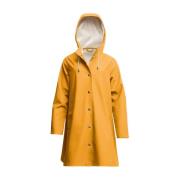 Stutterheim A-linje Vattentät Regnrock för Kvinnor Yellow, Dam