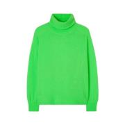 American Vintage Vintage Turtleneck Jersey Raxow Green, Dam