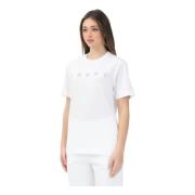 Marni Vit T-shirt med tryckt logotyp White, Dam