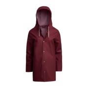 Stutterheim Ultra-Lätt Vattentät Regnrock Red, Unisex