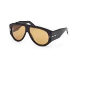 Tom Ford Elegant Bronson Solglasögon Black, Unisex