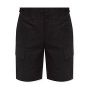 Jil Sander Cargo Shorts Bomull Italien Män Black, Herr