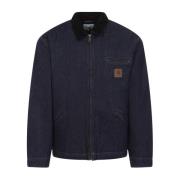 Carhartt Wip Blå Svart Detroit Jacka Blue, Herr