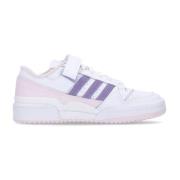 Adidas Cloud Girl Low Double Lace Sko White, Dam