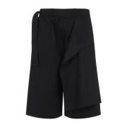 Craig Green Svarta Handduksshorts för Stiligt Utseende Black, Herr