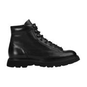 Doucal's Herr läder ankel boot | svart Black, Herr