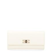 Elisabetta Franchi Stilren Axelväska i Beige Beige, Dam