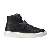 Doucal's Dam lädersneakers | svart Black, Dam