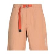 Kenzo Bomull Bermuda Shorts med Logodetalj Brown, Herr