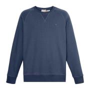 Timberland Blå Loopback Exeter River Sweatshirt Blue, Herr