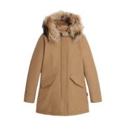 Woolrich Stadstyg Anorak Parka Brown, Dam