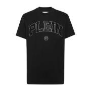 Philipp Plein Stilren T-shirt med Unik Design Black, Herr