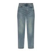 Ami Paris Jeans med logotyp Blue, Herr