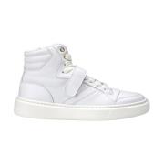 Doucal's Kvinnors lädersneakers | vit White, Dam