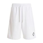 Marcelo Burlon Kors Shorts med Logodetalj White, Herr